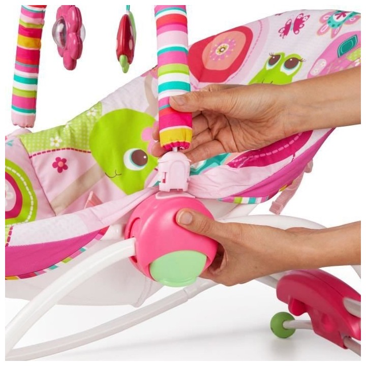 BRIGHT STARTS Transat Evolutif Framboise