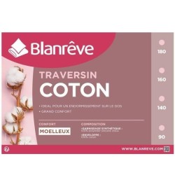 BLANREVE Traversin en coton...