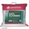 BLANREVE Lot de 2 Oreillers Triple Protection - 60 x 60 cm - Blanc