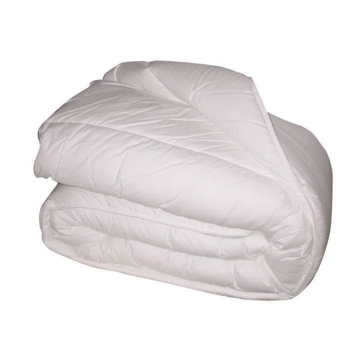 BLANREVE Couette extra chaude en microfibre - 200 x 200 cm - Blanc