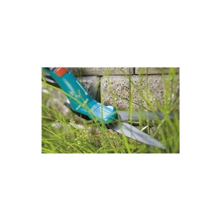 GARDENA Cisaille a gazon Comfort – Lames ondulées – Patin de guid