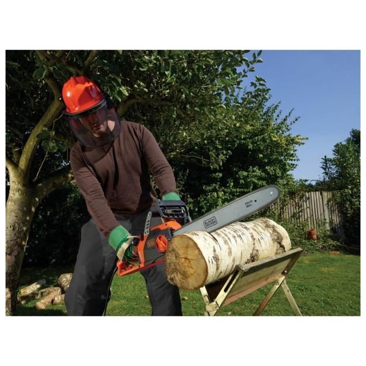 Tronçonneuse électrique filaire BLACK+DECKER - CS2245-QS - 2200W - 4