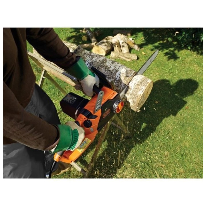 Tronçonneuse électrique filaire BLACK+DECKER - CS2245-QS - 2200W - 4