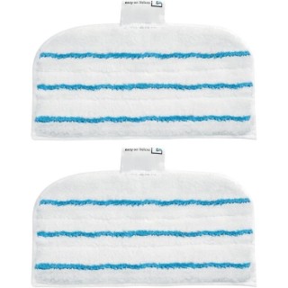 BLACK+DECKER Kit 2 patins pour balai vapeur + 5 patins pour gant STEAM