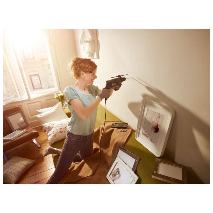 Perceuse a percussion filaire BOSCH EasyImpact 570W (poignée supplém