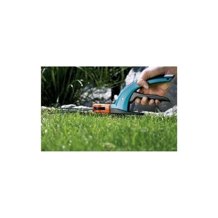 GARDENA Cisailles a gazon orientable Comfort – Lames ondulées 360°
