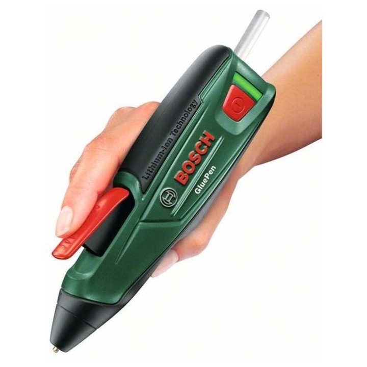 Pistolet a colle sans-fil Bosch - GluePen (Livré avec Chargeur et 4 b