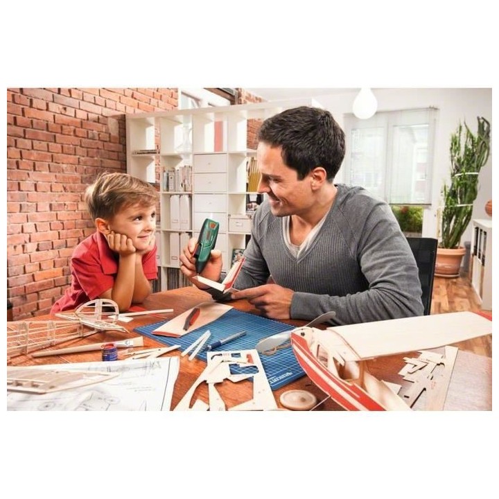 Pistolet a colle sans-fil Bosch - GluePen (Livré avec Chargeur et 4 b