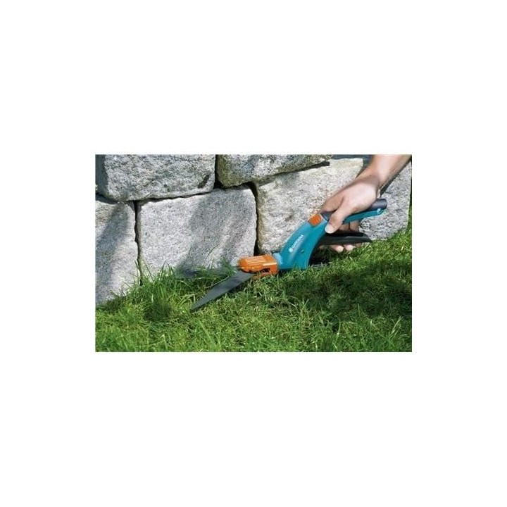 GARDENA Cisailles a gazon orientable Comfort – Lames ondulées 360°