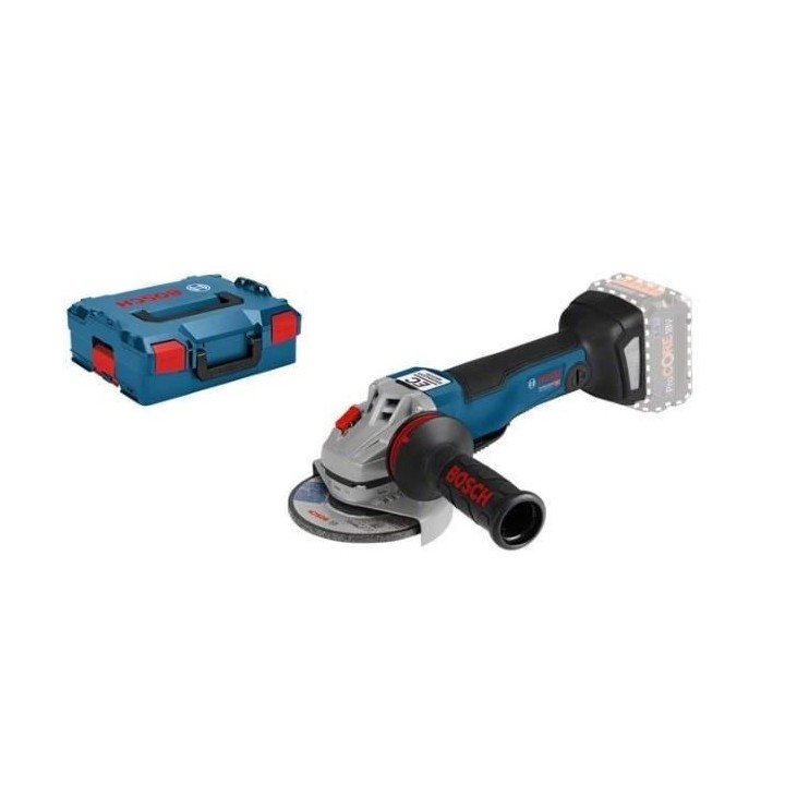 Meuleuse GWS 18V-10 + 2 batteries 5Ah + chargeur + coffret L-BOXX - BO