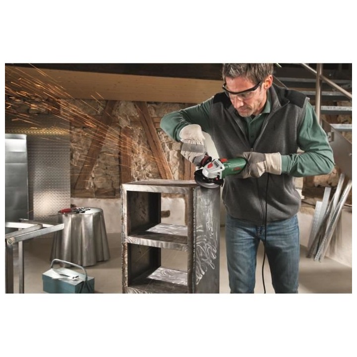 Meuleuse a main Bosch - PWS 750-115 (Livré avec 1 poignée supplémen