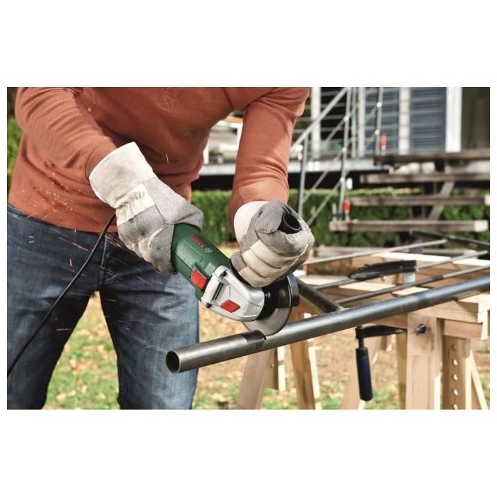 Meuleuse a main Bosch - PWS 750-115 (Livré avec 1 poignée supplémen