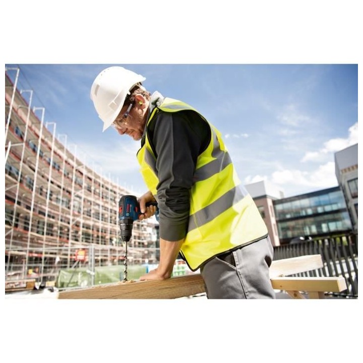 Perceuse a Percussion BOSCH PROFESSIONAL GSB 18V-55 + 2 batteries 2,0A