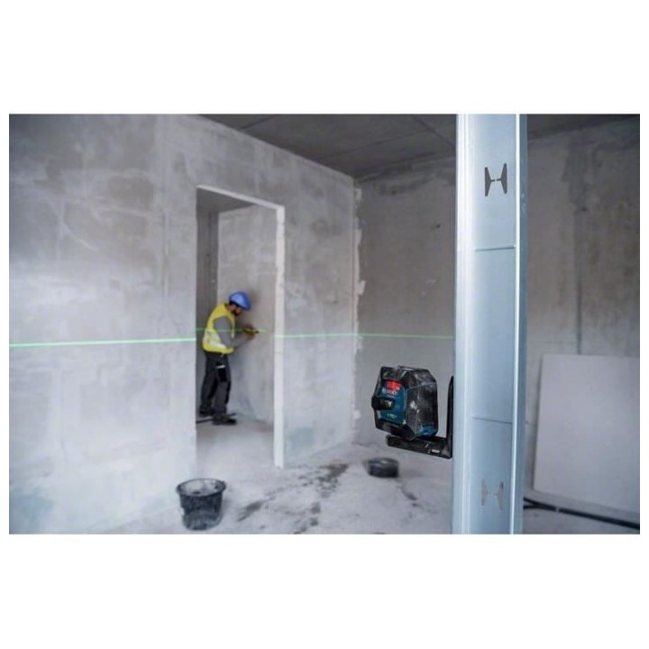 Laser vert 2 lignes GLL 2-15 G avec support LB 10 en boîte carton - B