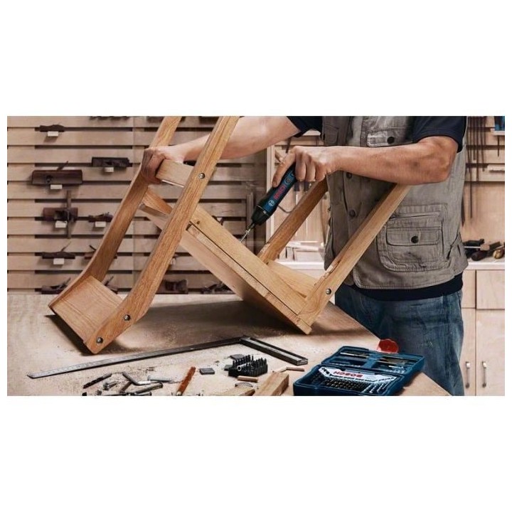 Tournevis sans fil GO 2.0 en coffret L-BOXX - BOSCH - 06019H2101