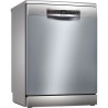 Lave-vaisselle pose-libre BOSCH SMS4HCI60E Série 4 - L 60 cm - Inox - 14 couverts - Induction - 40 dB