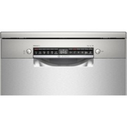 Lave-vaisselle pose-libre BOSCH SMS4HCI60E Série 4 - L 60 cm - Inox - 14 couverts - Induction - 40 dB