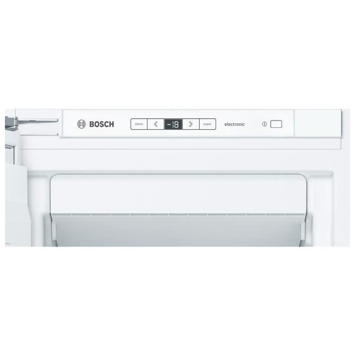 BOSCH GIN81AEF0 Congélateur intégrable - 211L - SER6 - 177x56cm - Bl