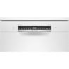 Lave-vaisselle pose libre BOSCH SMS4HCW60E Série 4 - Largeur 60 cm - Blanc - 14 couverts - Induction - 40 dB