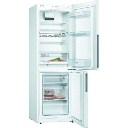 BOSCH KGV33VWEAS - Réfrigérateur congélateur bas - 286L (192+94) - Froid brassé low frost - L 60cm x H 176cm - Blanc