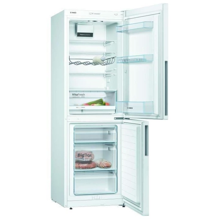 BOSCH KGV33VWEAS - Réfrigérateur congélateur bas - 286L (192+94) -