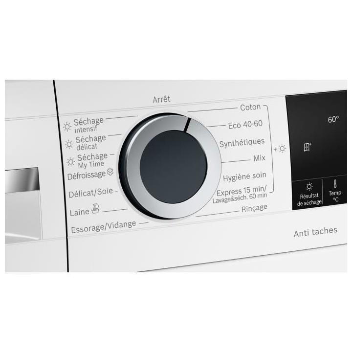 Lave-linge séchant BOSCH WNG25400FF SER6 - 10 / 6 kg - 1400 trs/min -