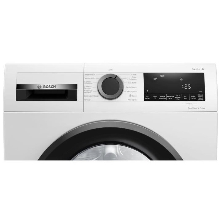 Lave-linge hublot BOSCH WGG14201FR SER6 - 9 kg - L59,8cm - Induction -