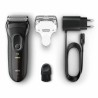 Braun Series 3 ProSkin 3020s Rasoir Électrique Homme Barbe, Noir - Rasoir Électrique Rechargeable