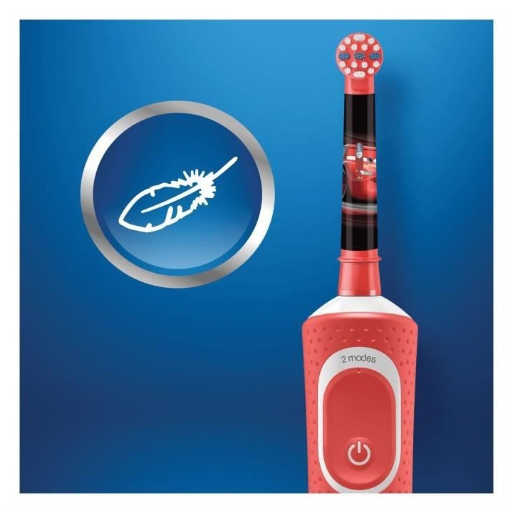 Oral-B Brosse a Dents Électrique Kids Cars +3ans