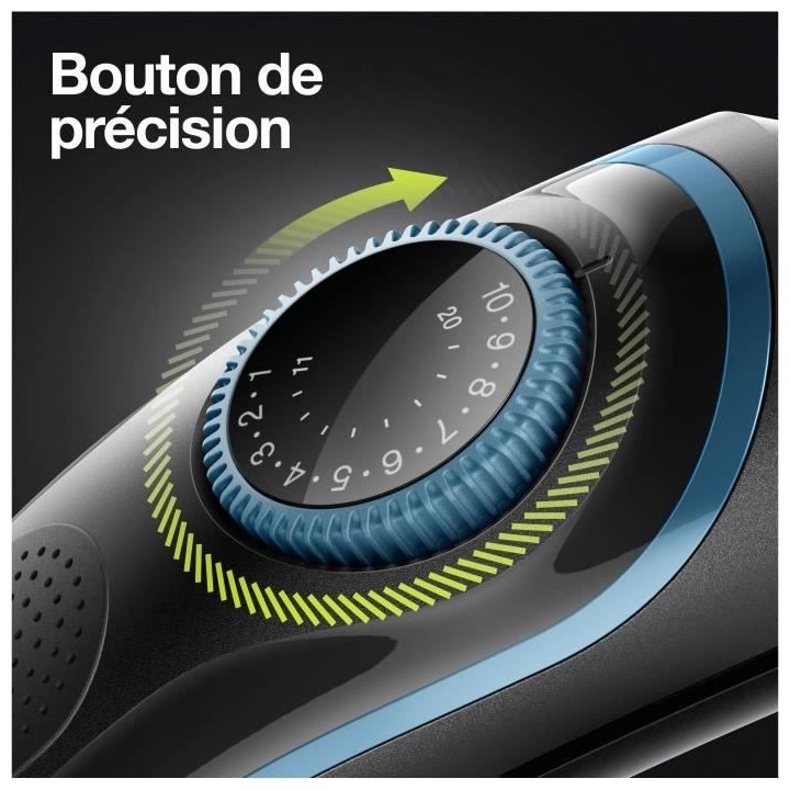 Braun 3 BT3340 Tondeuse a Barbe Pour Homme, Tondeuse Pour Visage, Che