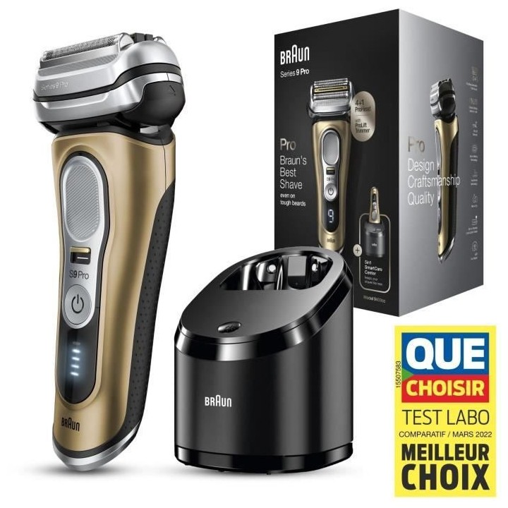Rasoir Series 9 Pro 9469cc, Wet & Dry, Centre SmartCare 5-en-1 et étu
