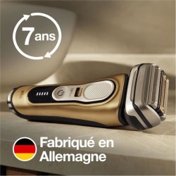 Rasoir Series 9 Pro 9469cc, Wet & Dry, Centre SmartCare 5-en-1 et étui de voyage en cuir, doré