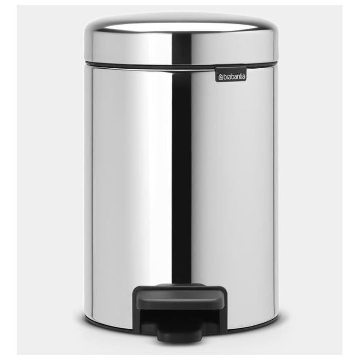BRABANTIA Poubelle a pédale NewIcon - 3L - Acier brillant
