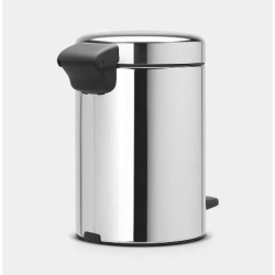 BRABANTIA Poubelle a pédale NewIcon - 3L - Acier brillant