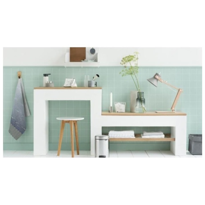 BRABANTIA Poubelle a pédale NewIcon - 3L - Acier brillant