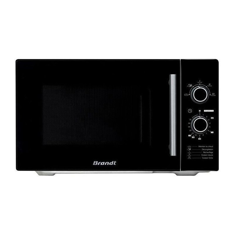 Micro-ondes monofonction pose libre BRANDT SM2602B - 26L - 900W - Noir