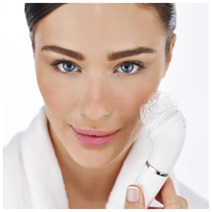 Braun FaceSpa 810 Épilateur Électrique Femme Visage et Épilation,