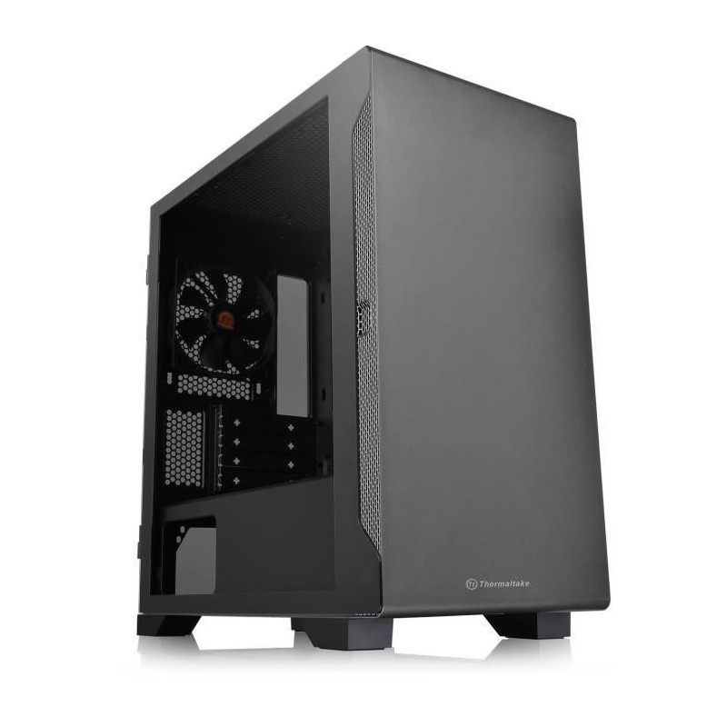 THERMALTAKE S100 Noir - Boitier sans alimentation - Mini tour - Format Micro-ATX