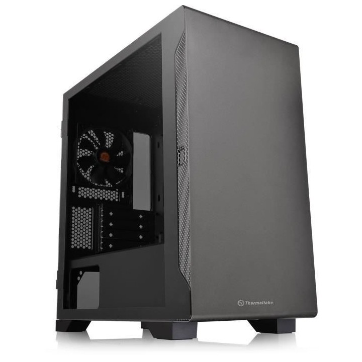 THERMALTAKE S100 Noir - Boitier sans alimentation - Mini tour - Format