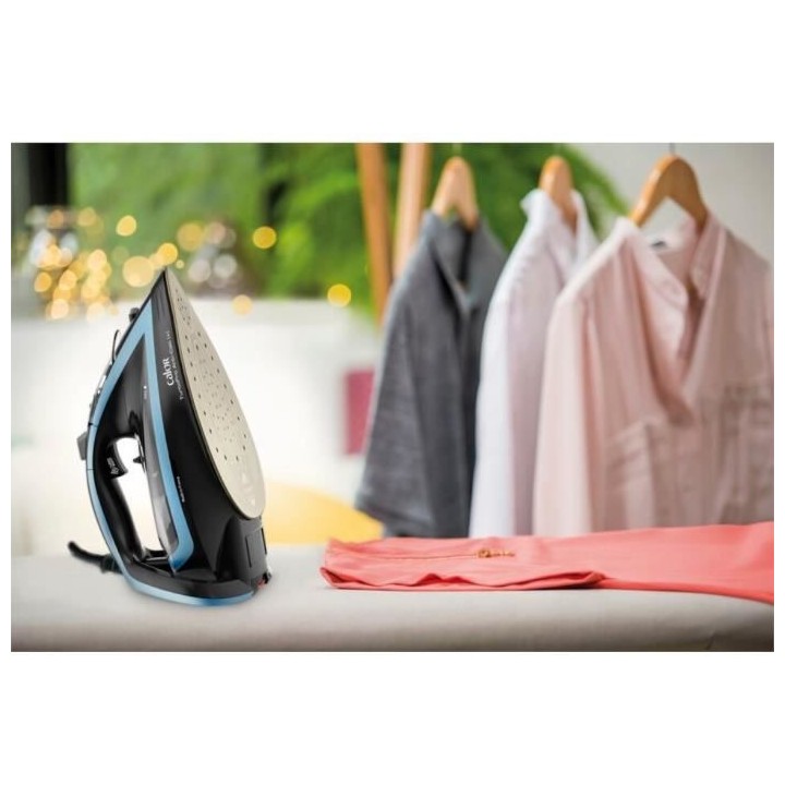 CALOR FV5695C0 Fer a repasser TURBO PRO Anti Calc 3000 W Aqua Metal