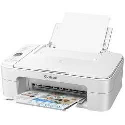 Imprimante multifonctions 3 en 1 - CANON PIXMA TS3351 - Jet d'encre - WIFI - Blanche