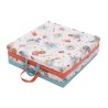 TINEO Matelas Tapis Malin Circus 120x120 cm