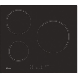 CANDY CH63CT - Plaque de cuisson vitrocéramique - 5500W - 3 foyers -