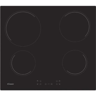 CANDY CH64CCB Plaque de cuisson vitrocéramique - 4 zones - 6500 W - L