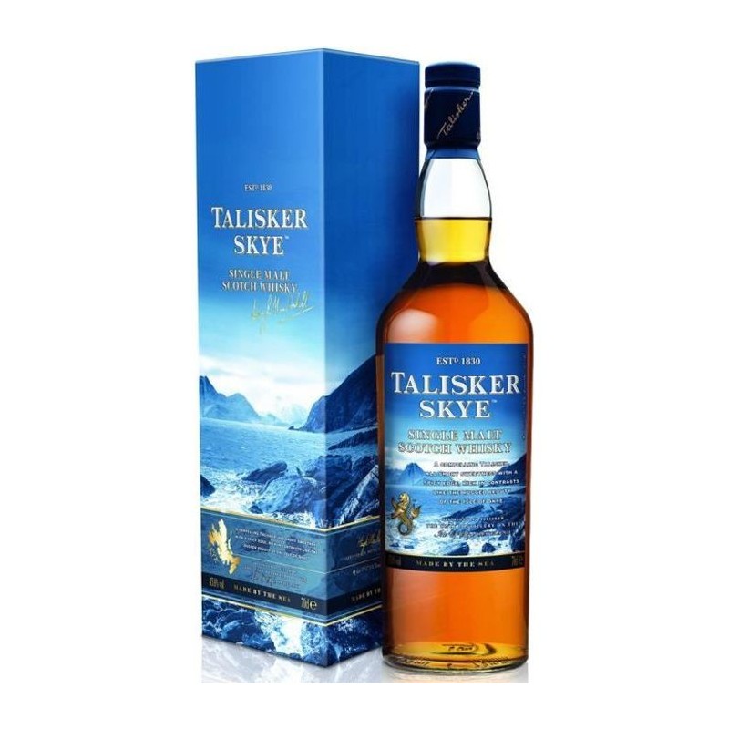 Scotch whisky écossais avec étuis 70cl Talisker