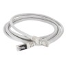 Câble RJ45 CONTINENTAL EDISON cat.6 blindé FTP 2 m