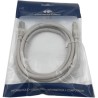 Câble RJ45 CONTINENTAL EDISON cat.6 blindé FTP 2 m