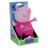 Jemini PEPPA PIG Peluche 25cm musicale & lumineuse