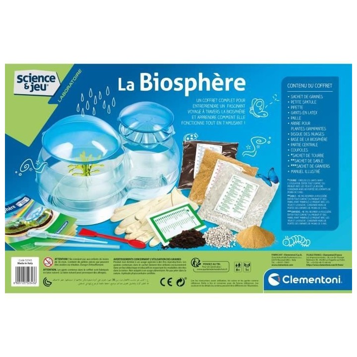 Clementoni - Science & Jeu - La biosphere