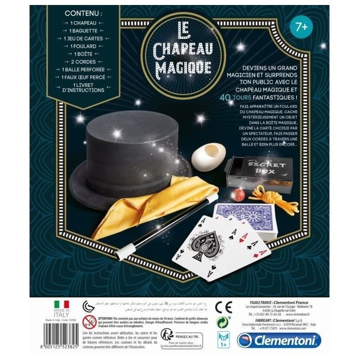 Clementoni - Le Chapeau Magique